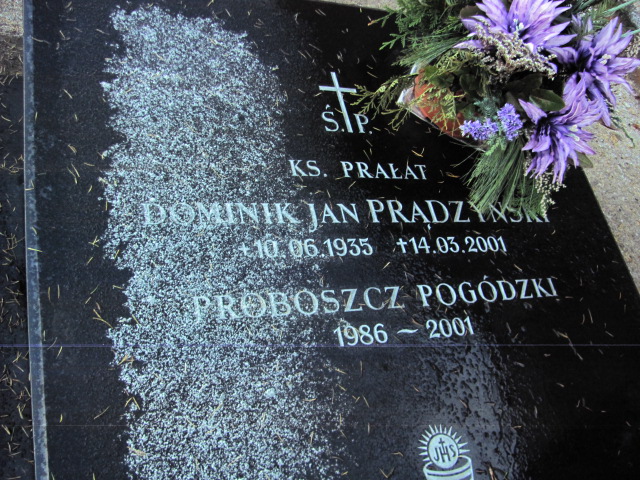 Ks. Dominik Prądzyński 1935 Pogódki - Grobonet - Wyszukiwarka osób pochowanych