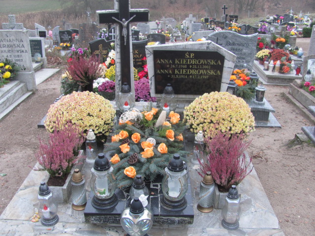 Grób Anna Kiedrowska