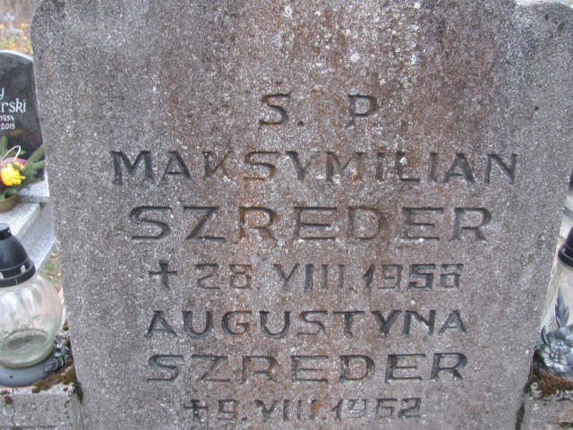 Augustyna Szreder 1887 Pogódki - Grobonet - Wyszukiwarka osób pochowanych