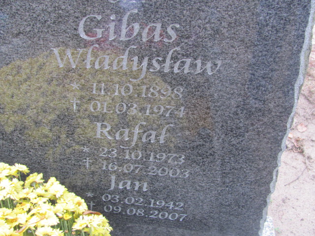 Jan Gibas 1942 Pogódki - Grobonet - Wyszukiwarka osób pochowanych