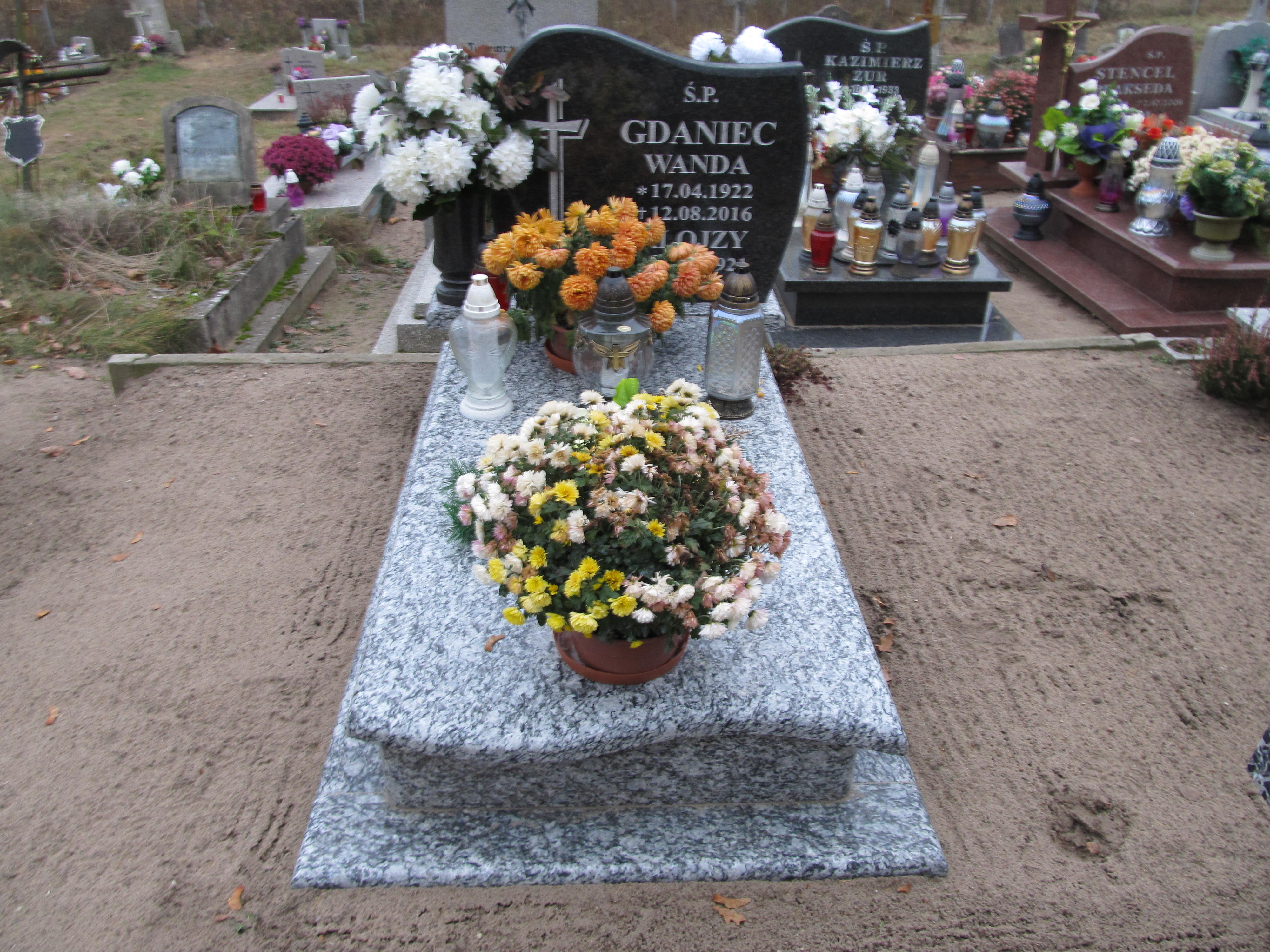 Grób Wanda Gdaniec