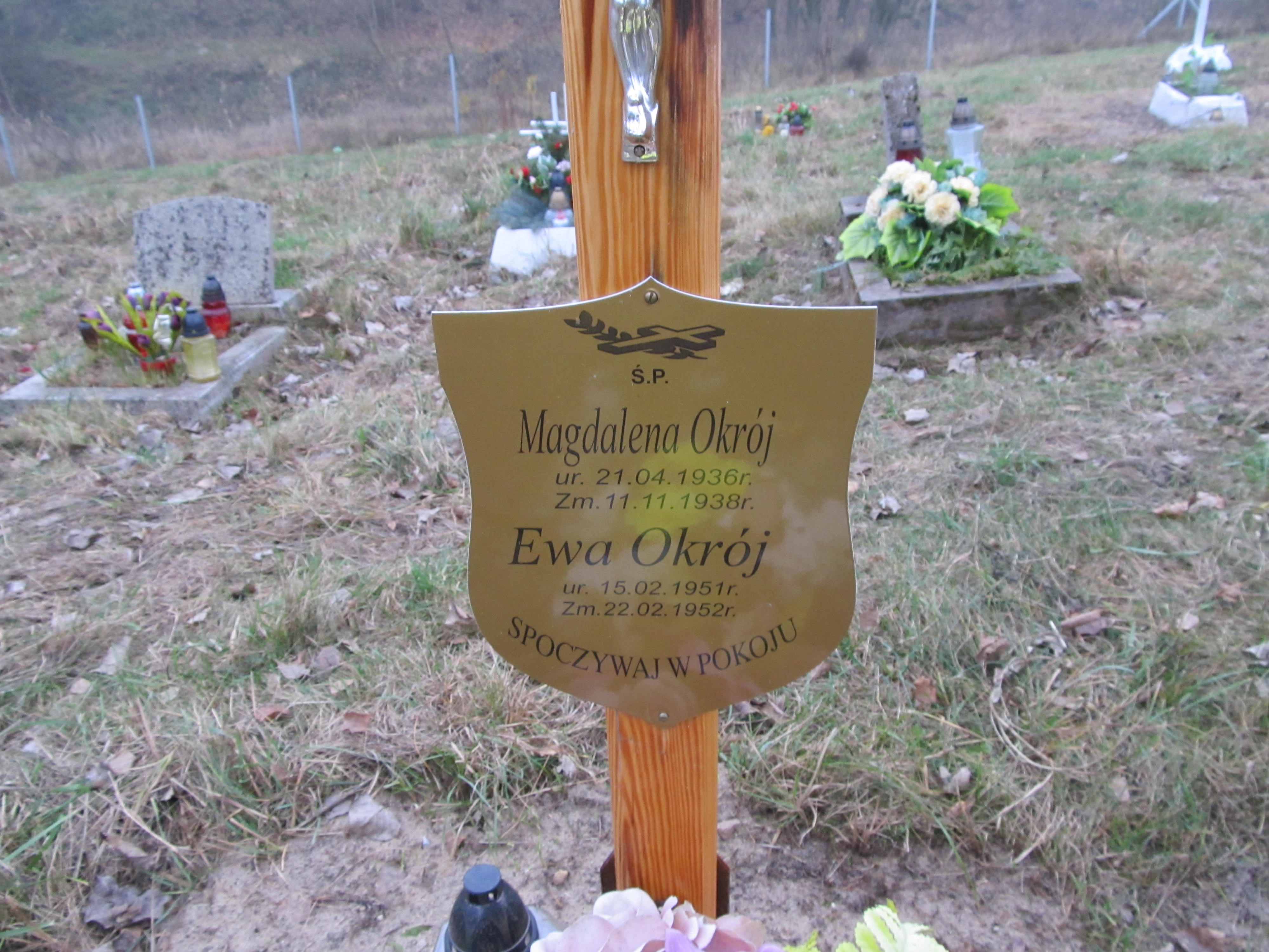 Ewa Okrój 1951 Pogódki - Grobonet - Wyszukiwarka osób pochowanych