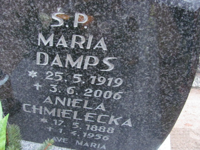 Aniela Chmielecka 1888 Pogódki - Grobonet - Wyszukiwarka osób pochowanych