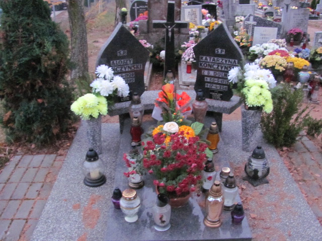 Grób Katarzyna Kończyńska