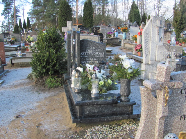 Grób Melania Szturmowska 