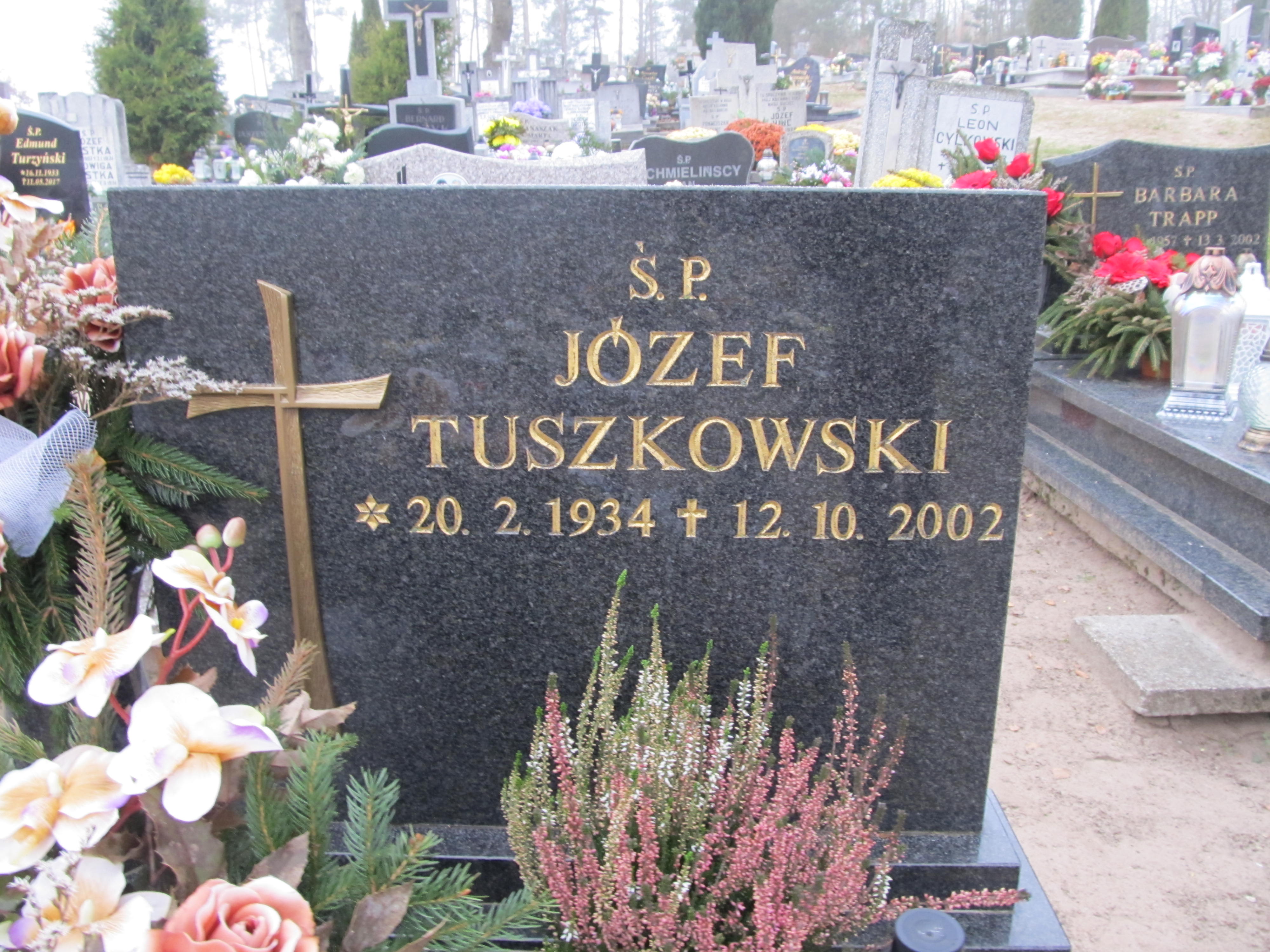 Józef Tuszkowski 1934 Pogódki - Grobonet - Wyszukiwarka osób pochowanych