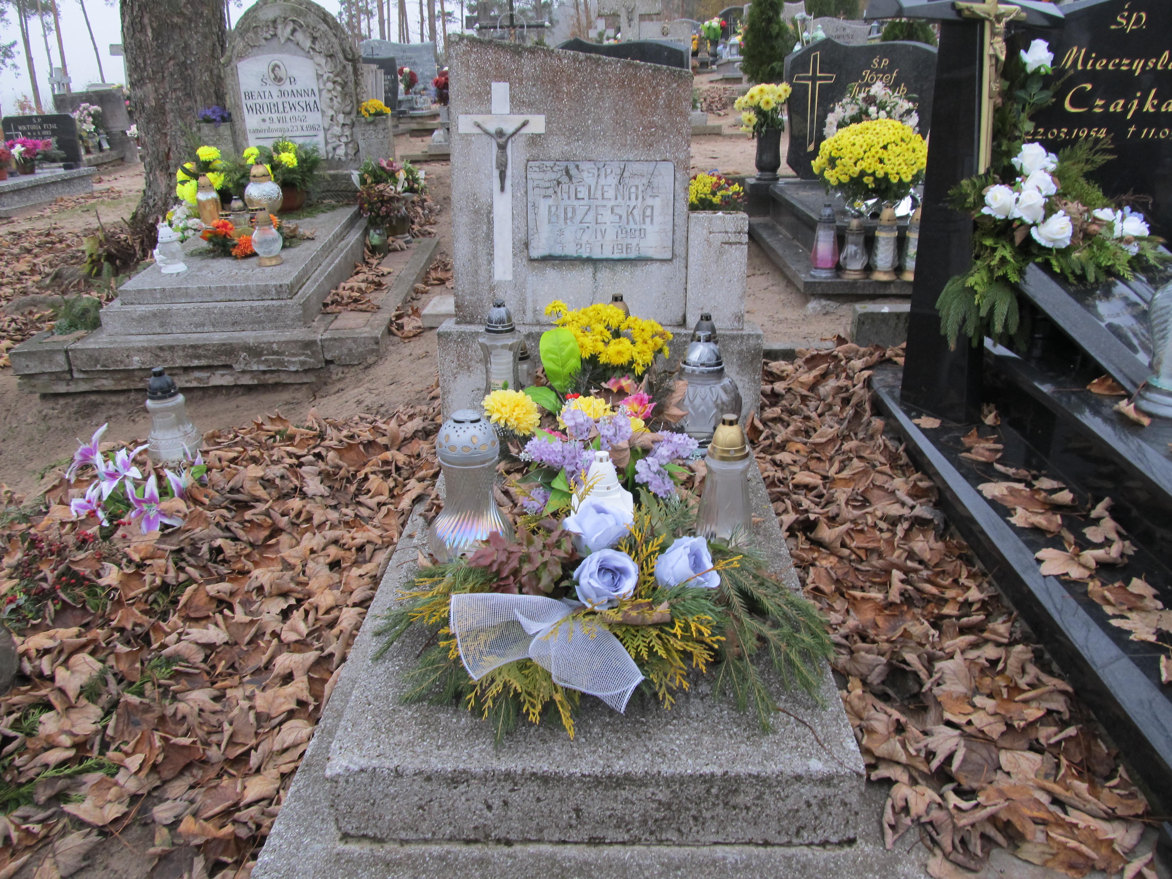 Grób Helena Brzeska