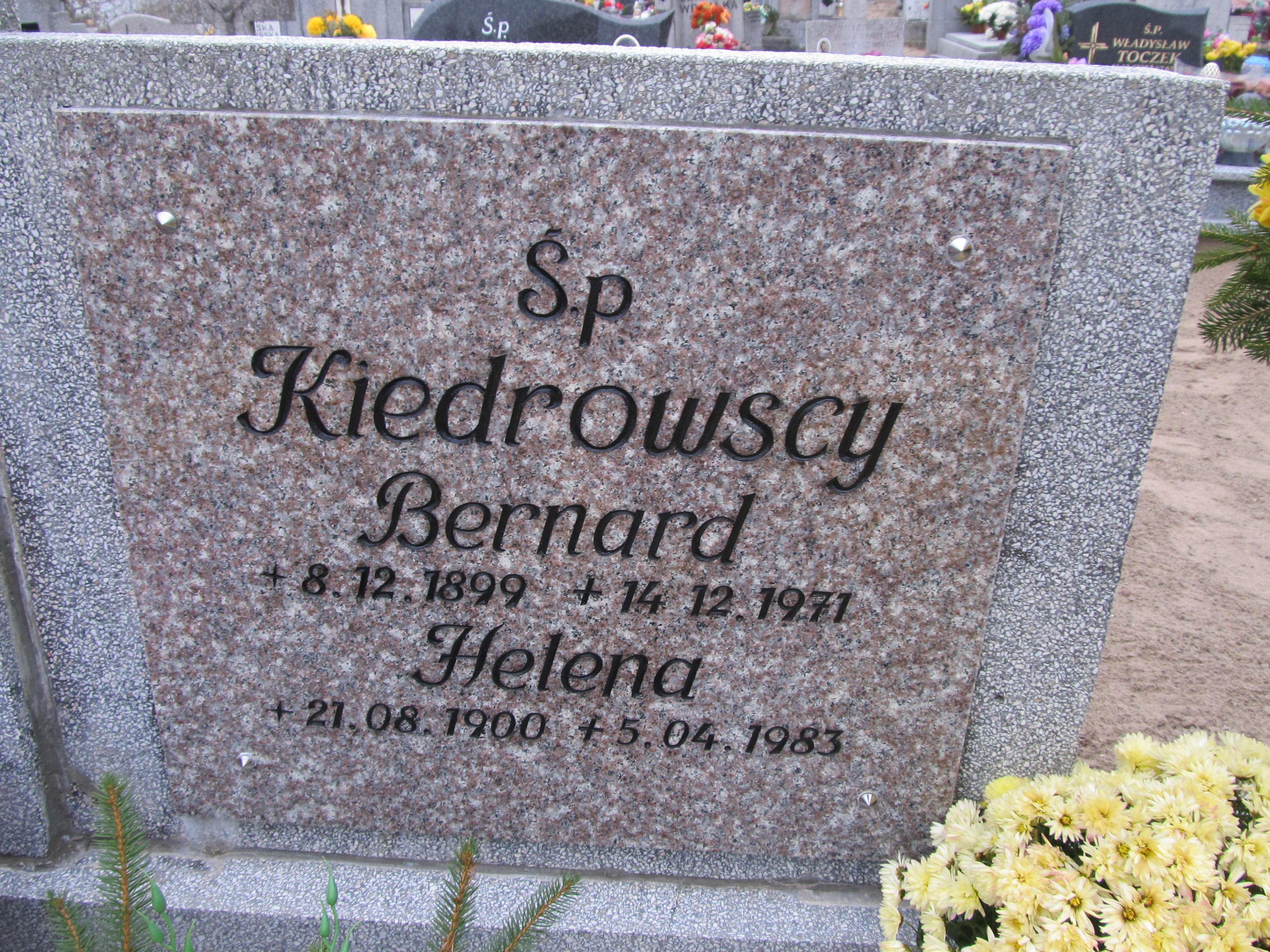 Helena Kiedrowska 1900 Pogódki - Grobonet - Wyszukiwarka osób pochowanych