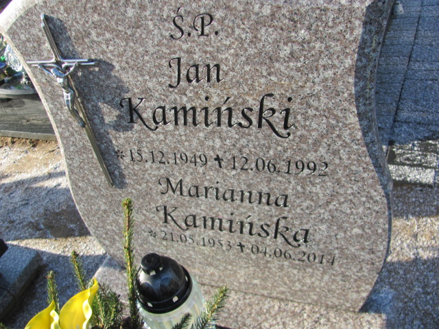 Marianna Kamińska 1953 Pogódki - Grobonet - Wyszukiwarka osób pochowanych