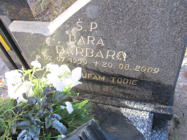 Barbara Bara 1959 Pogódki - Grobonet - Wyszukiwarka osób pochowanych