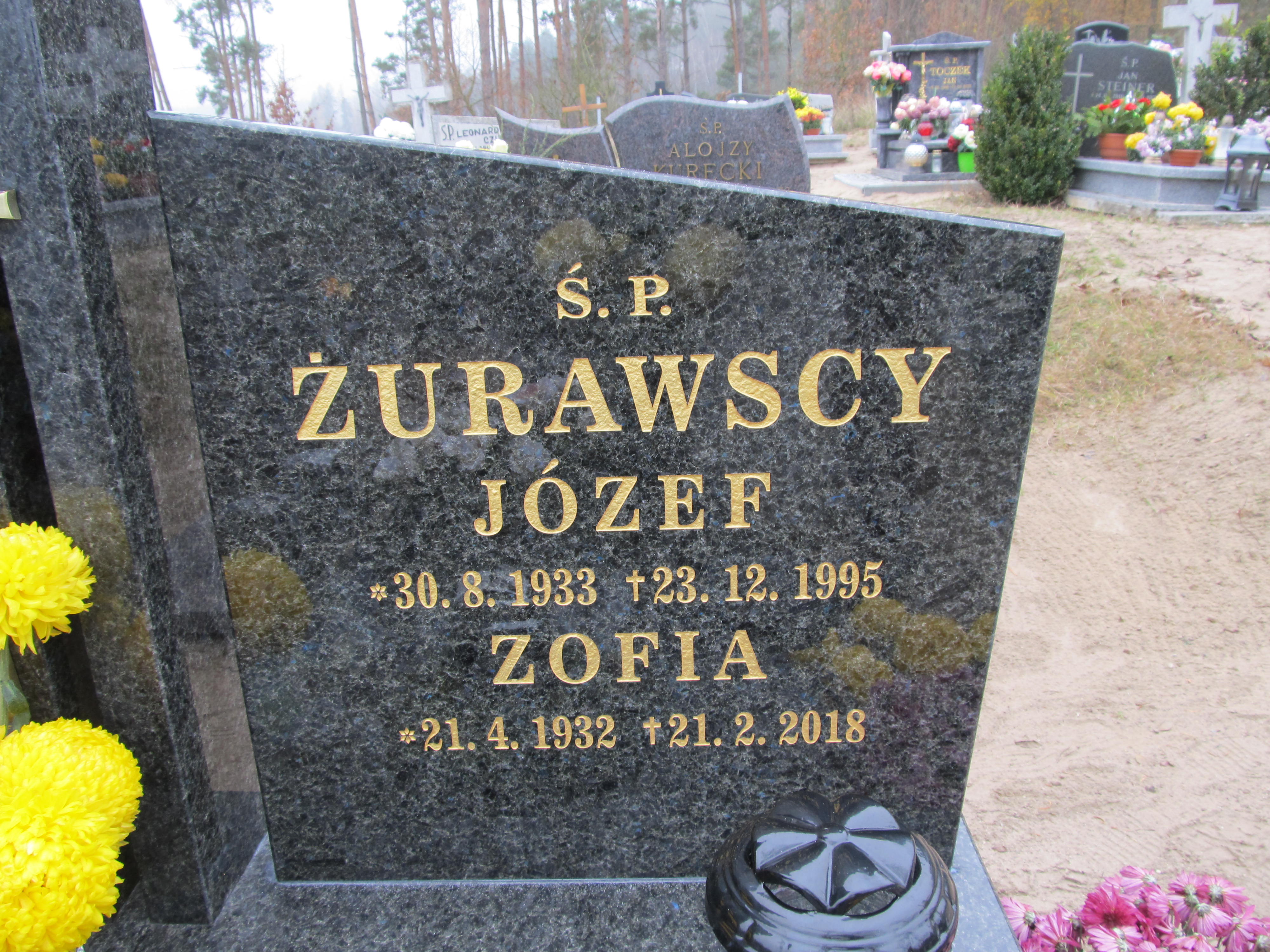 Józef Żurawski 1933 Pogódki - Grobonet - Wyszukiwarka osób pochowanych