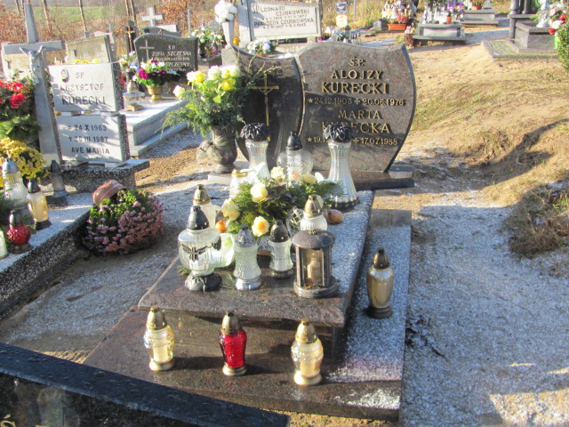 Grób Alojzy Kurecki